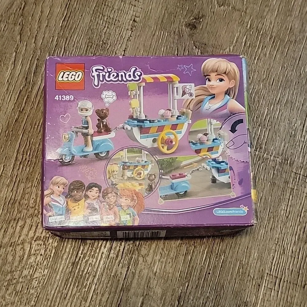 LEGO Friends 41359 Ice Cream Cart New Damaged Box